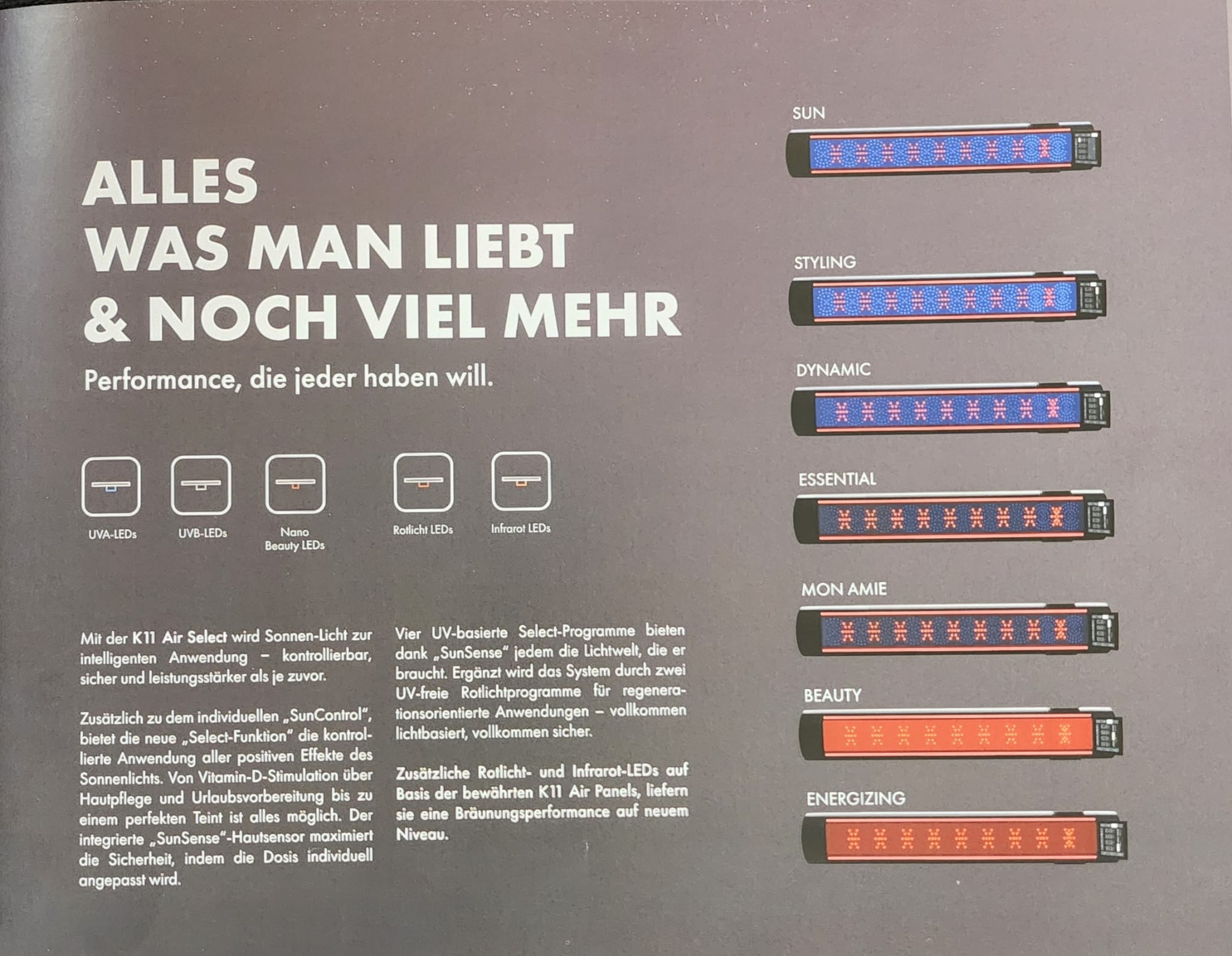 megasun K11 Air Select – Alles was man liebt & noch viel mehr