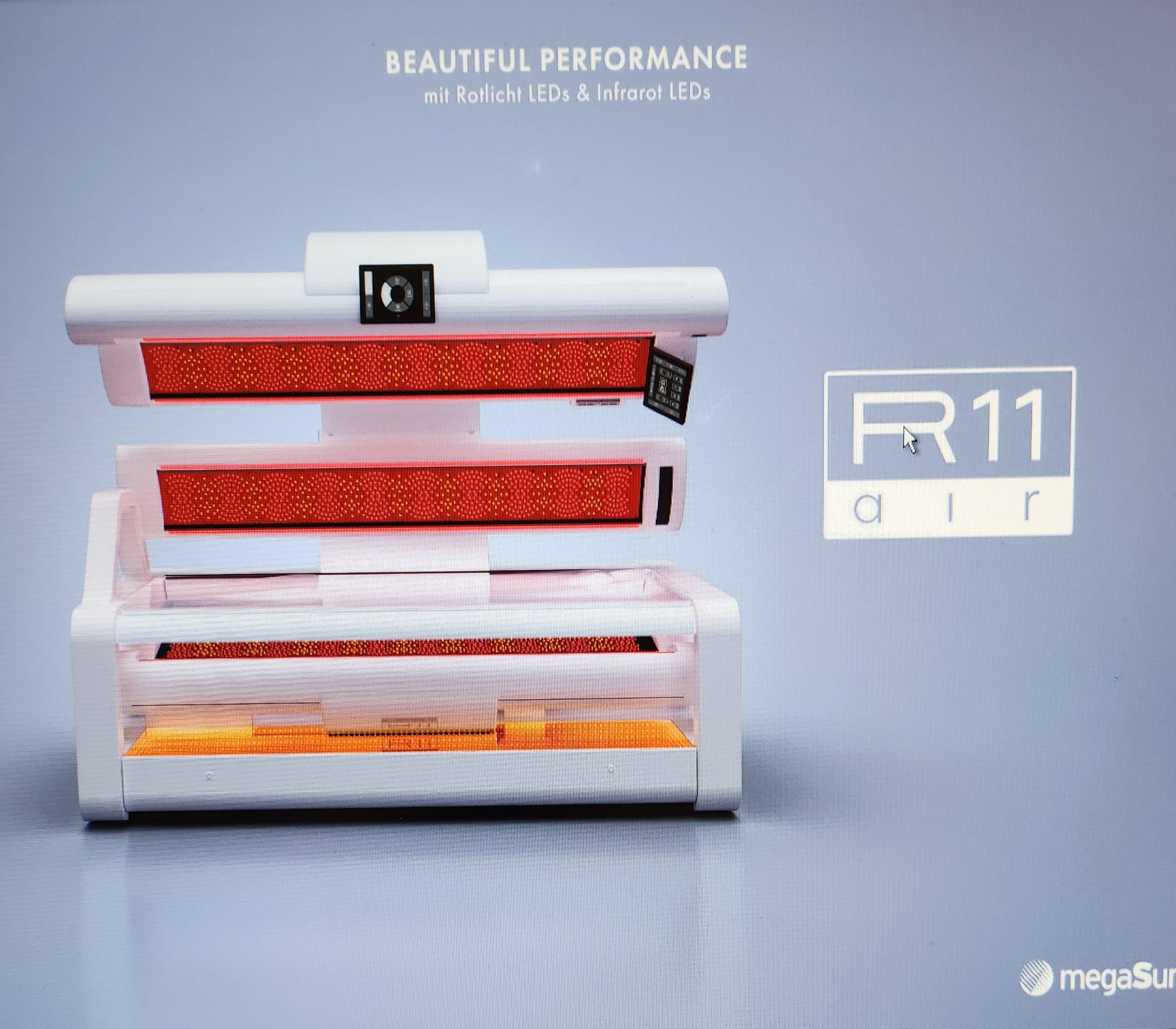 megasun K11 Air – Beautiful Performance mit Rotlicht & Infrarot LEDs